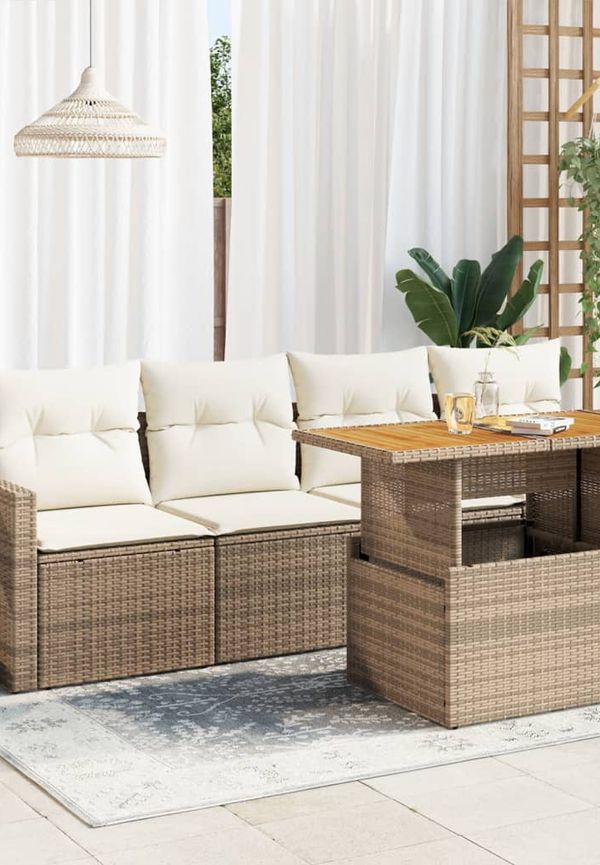 Beige matbord som passar perfekt till våren 2025!