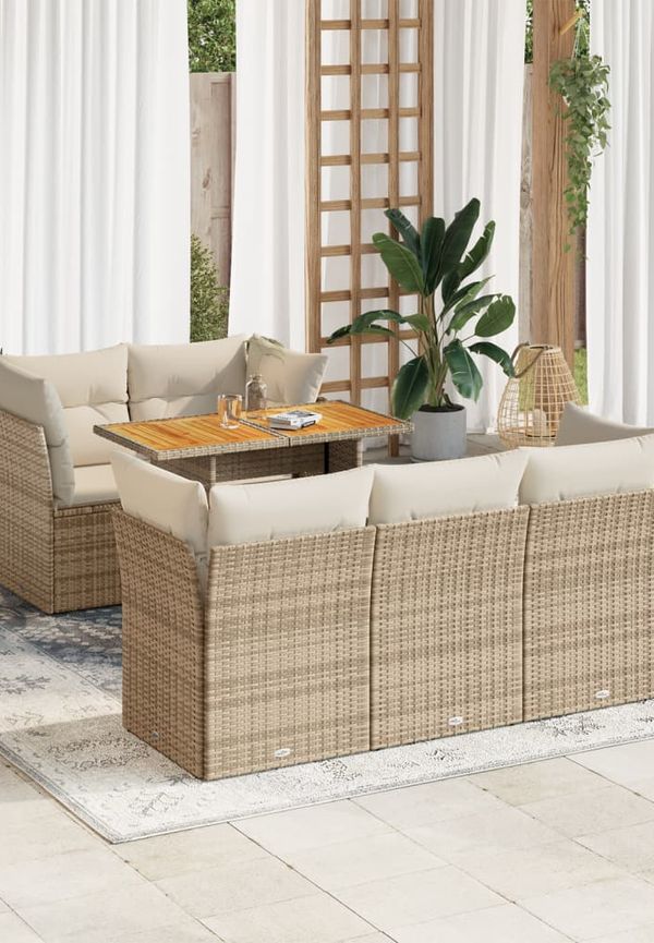 Beige VidaXL bord som passar perfekt till våren 2025!