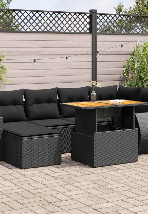 Svart VidaXL bord som passar perfekt till hösten 2025!