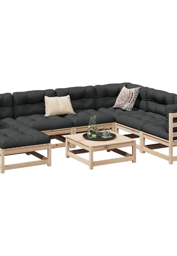 Cool soffgrupp i bomull från vidaXL.