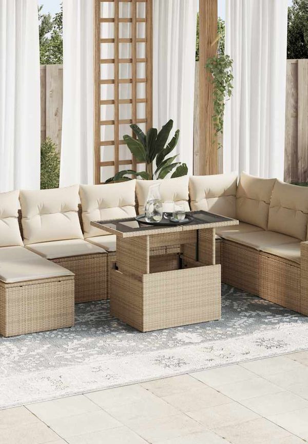 Beige VidaXL bord som passar perfekt till våren 2025!