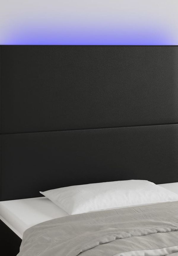 Trendig bomullssäng i svart från vidaXL.