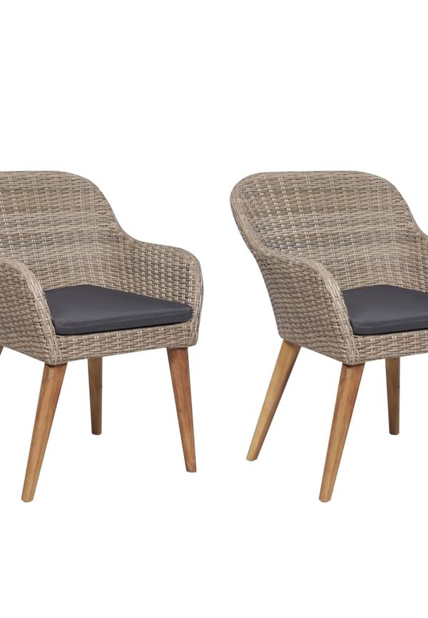 Mysig brun matstol 2025 från vidaXL.