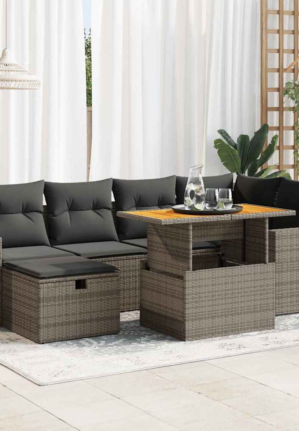 Otroligt snygg grå bord 2025 från vidaXL.