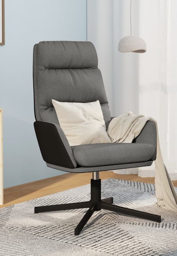 Vacker vilstol i bomull från vidaXL.