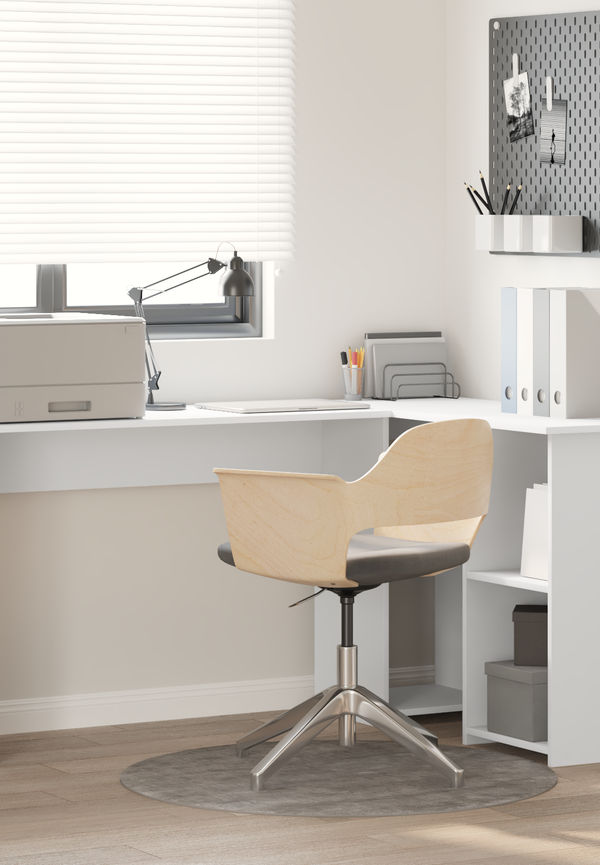 Vit vidaXL-bord i superfin modell.