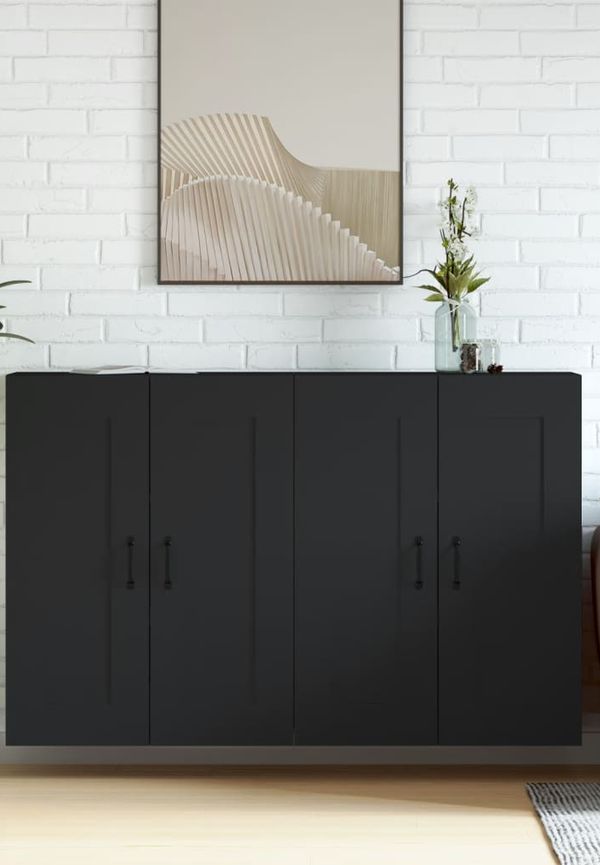 Smickrande svart bord 2025 från vidaXL.