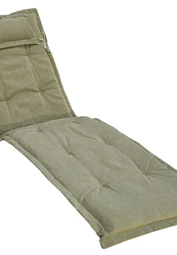 Härlig aluminiumsolsäng i beiget från Fritab.