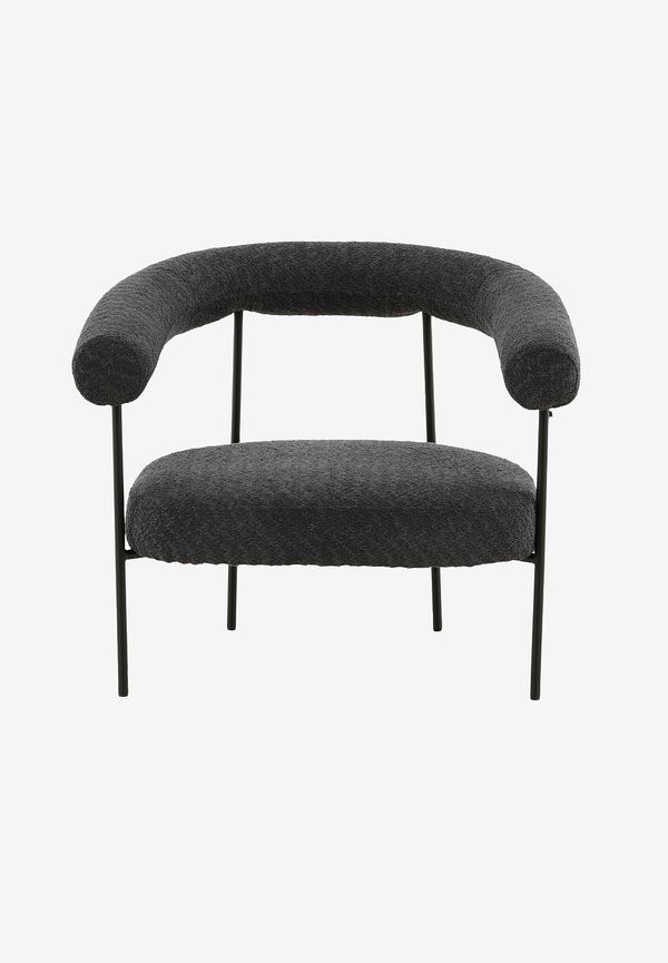 Elegant grå fåtölj 2025 från VIND.