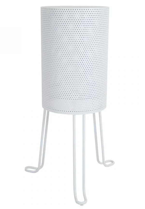 Skön vit möbel i aluminium från Brafab.