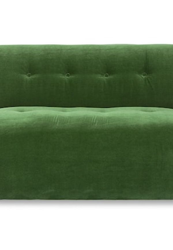 Mysig fåtölj i grönt från HKliving.