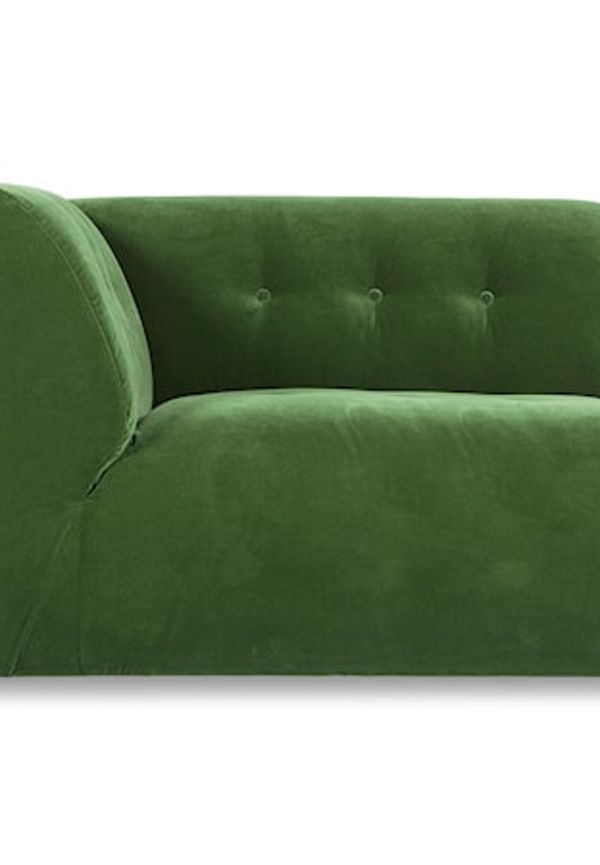 Jättesnygg grön fåtölj 2025 från HKliving.