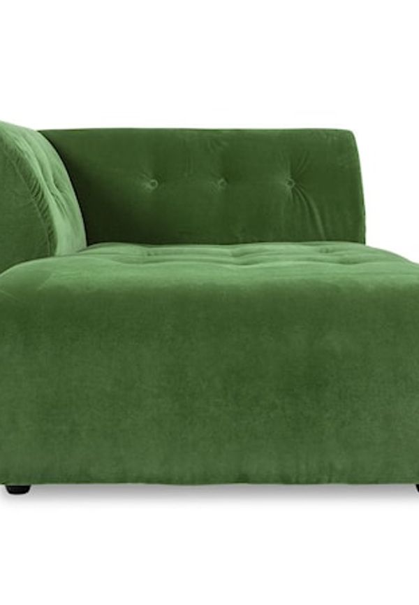 Jättefin grön fåtölj 2025 från HKliving.