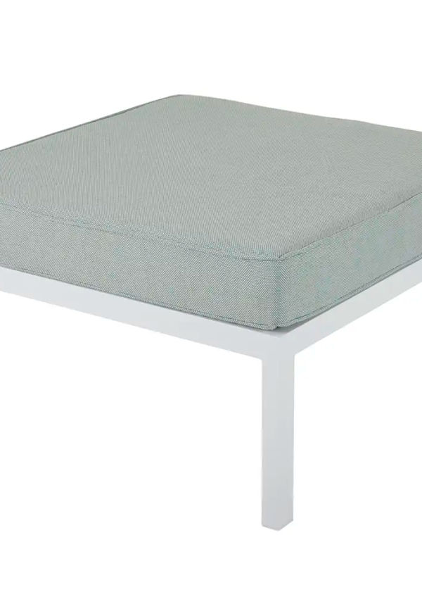 Riktigt fin fotpall i aluminium från Brafab.