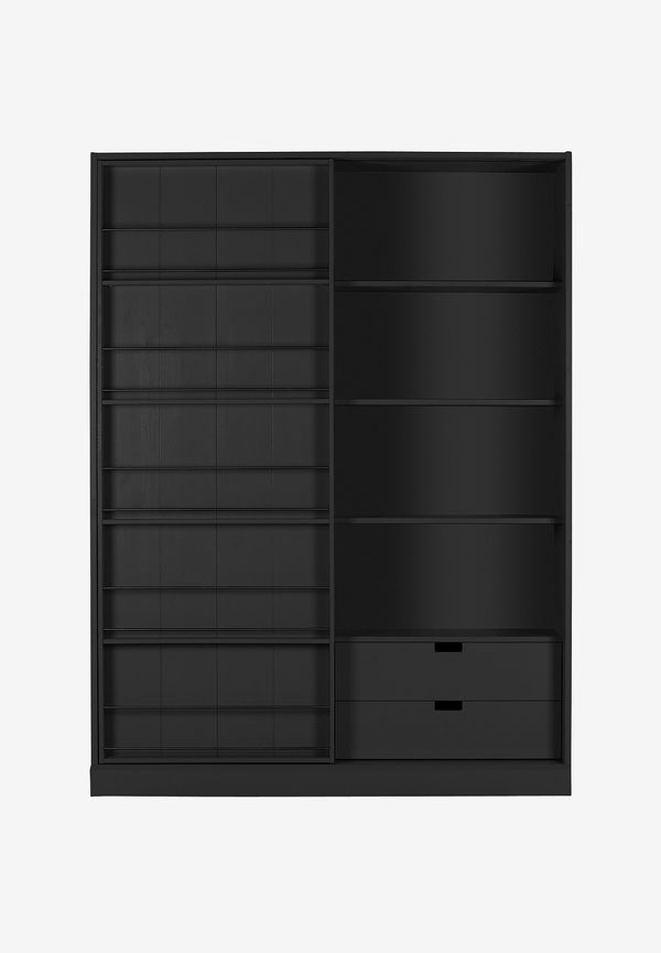 Elegant svart skåp 2025 från WOOOD.