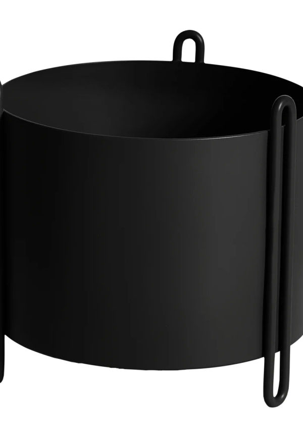 Jättesnygg svart kruka 2025 från Woud.