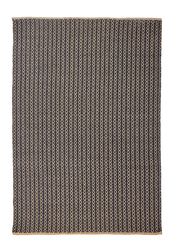 Mysig matta i svart från Woven Works.