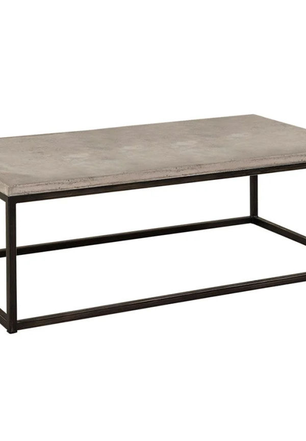 Grå Artwood-ekmatbord i stilriktig modell.