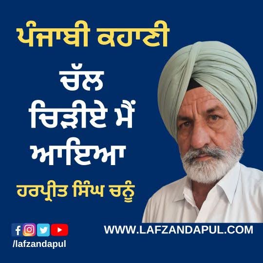 ਪੰਜਾਬੀ ਕਹਾਣੀ । ਚੱਲ ਚਿੜੀਏ ਮੈਂ ਆਇਆ । ਹਰਪ੍ਰੀਤ ਸਿੰਘ ਚਨੂੰ