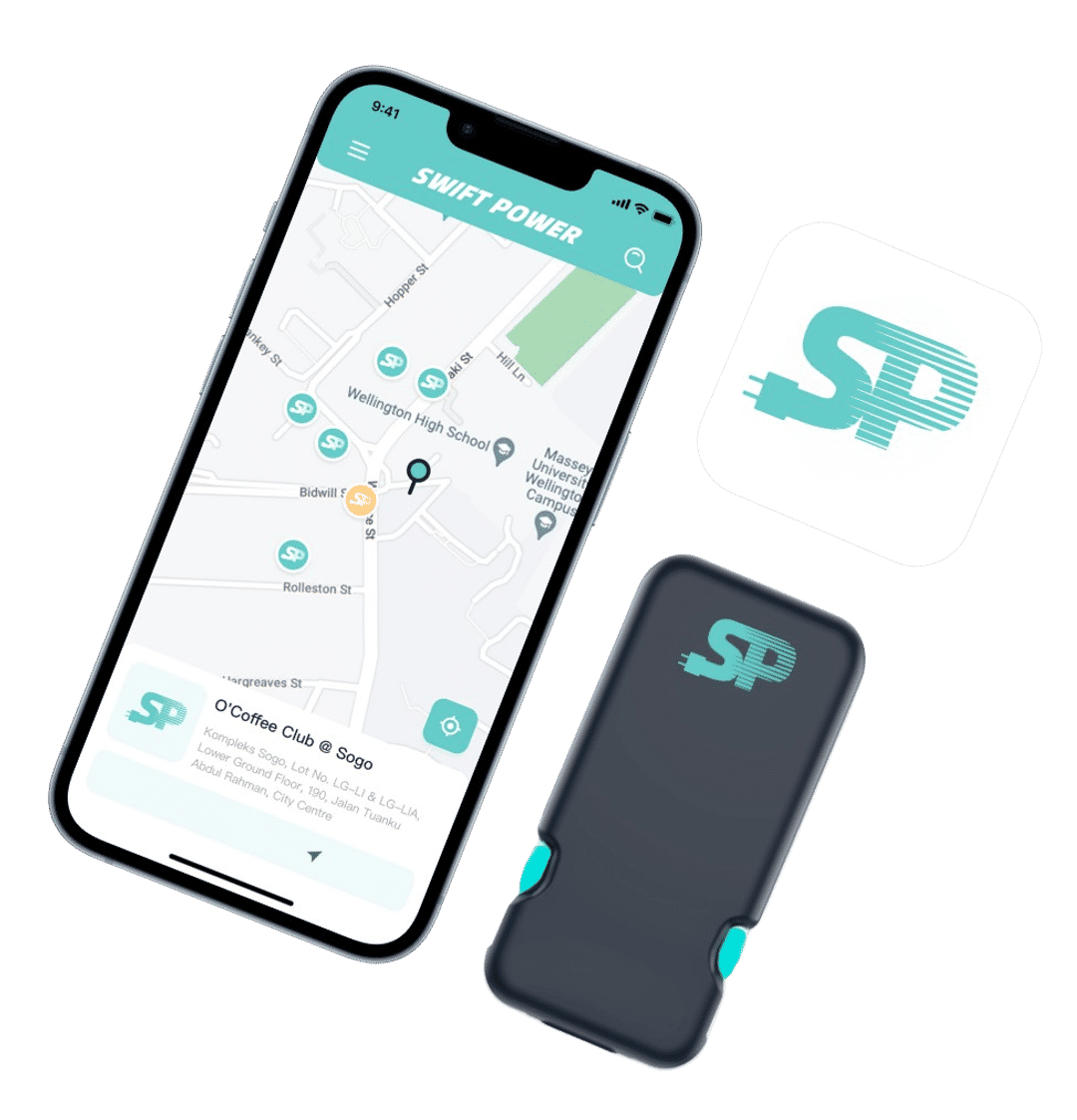 SwiftPower App Benefit 1 - Easy Rental