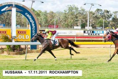 HUSSANA WINS CLASS 4 ROCKHAMPTON