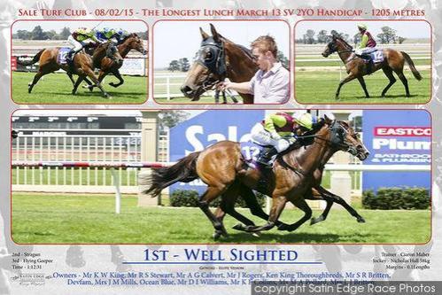 Well Sighted Wins 2yo SV Maiden 1205m