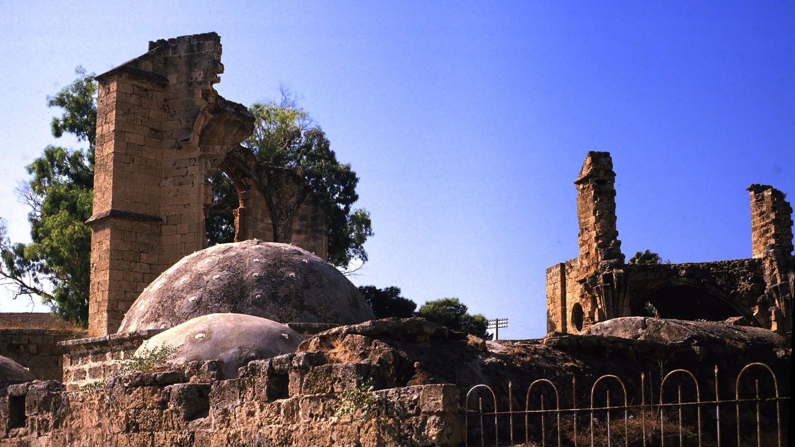 Old town ruins in Famagusta, Northern Cyprus