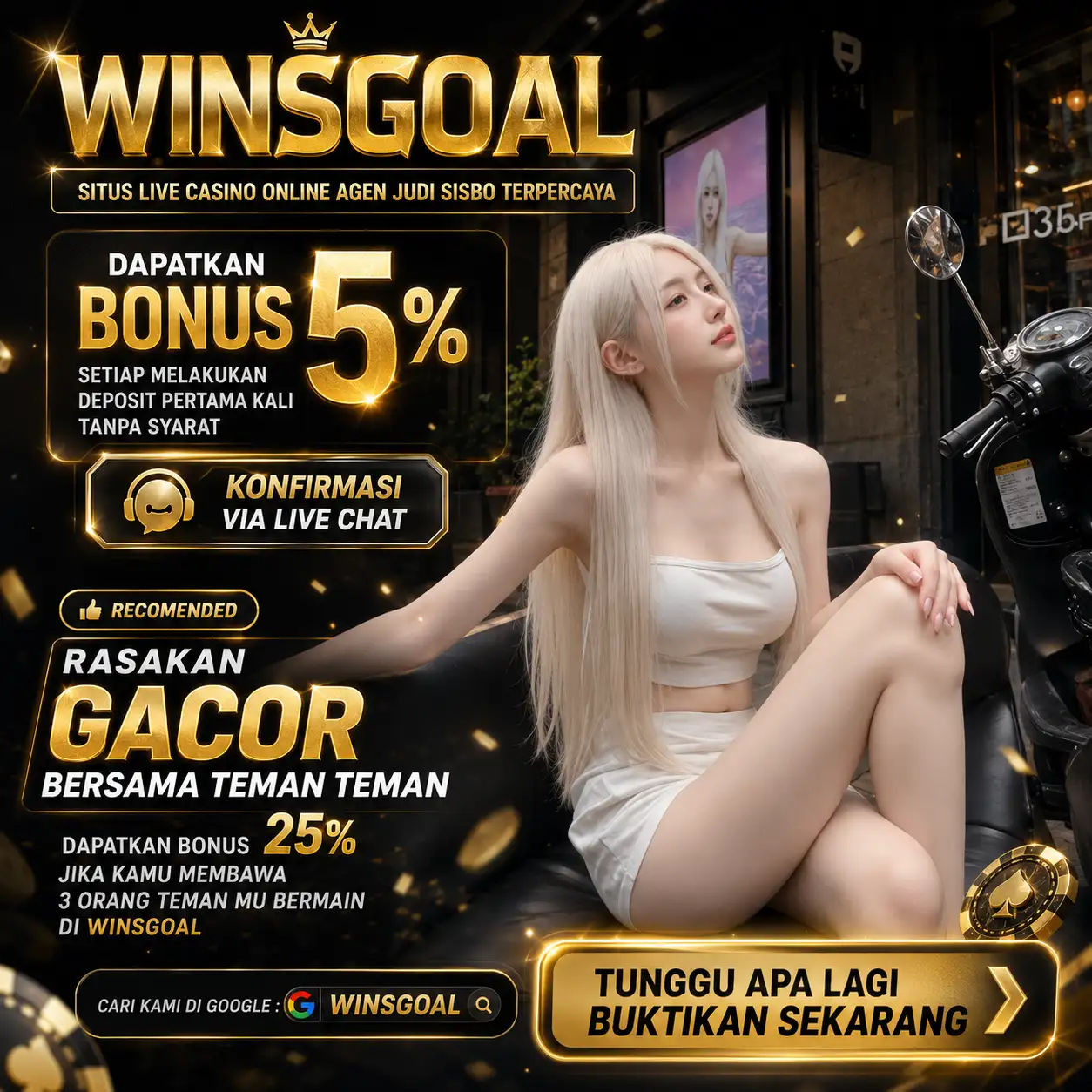 CASINO ONLINE dan LIVE CASINO ONLINE