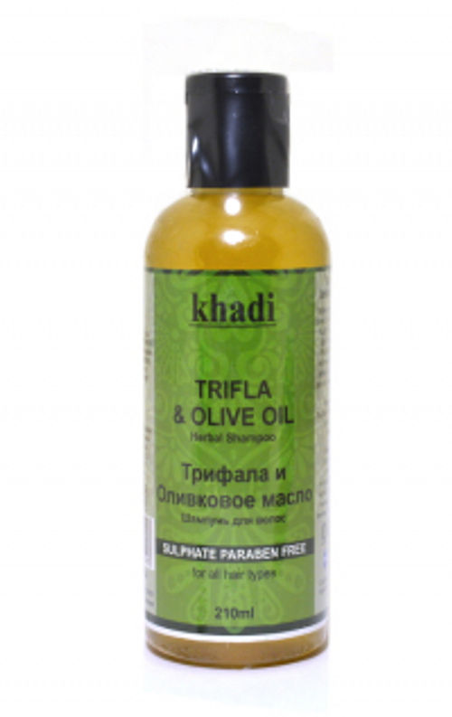 Шампунь для волос Khadi Трифала и Оливковое масло, 210 мл. 