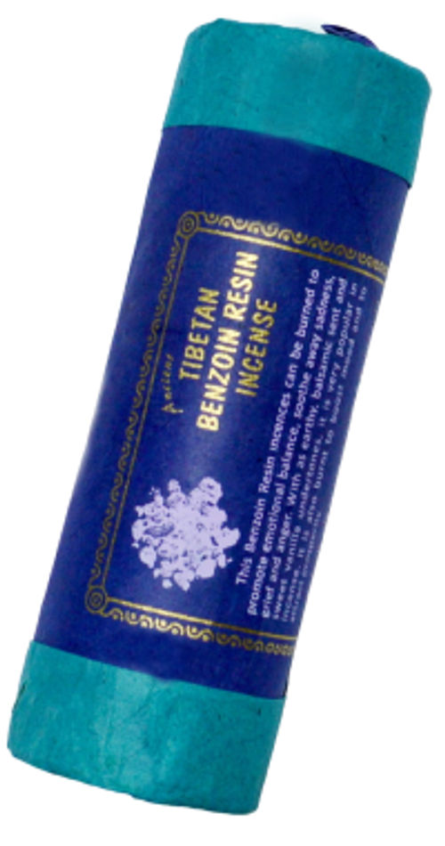 Благовоние Tibetan Benzoin Resin Incence / бензойная смола, 30 палочек по 10,5 см. 