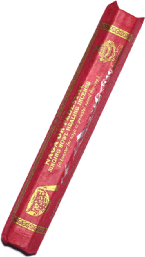 Благовоние тибетское Singing Bowl Healing Incense Naga or Pedestal, 37 палочек по 21,5 см. 