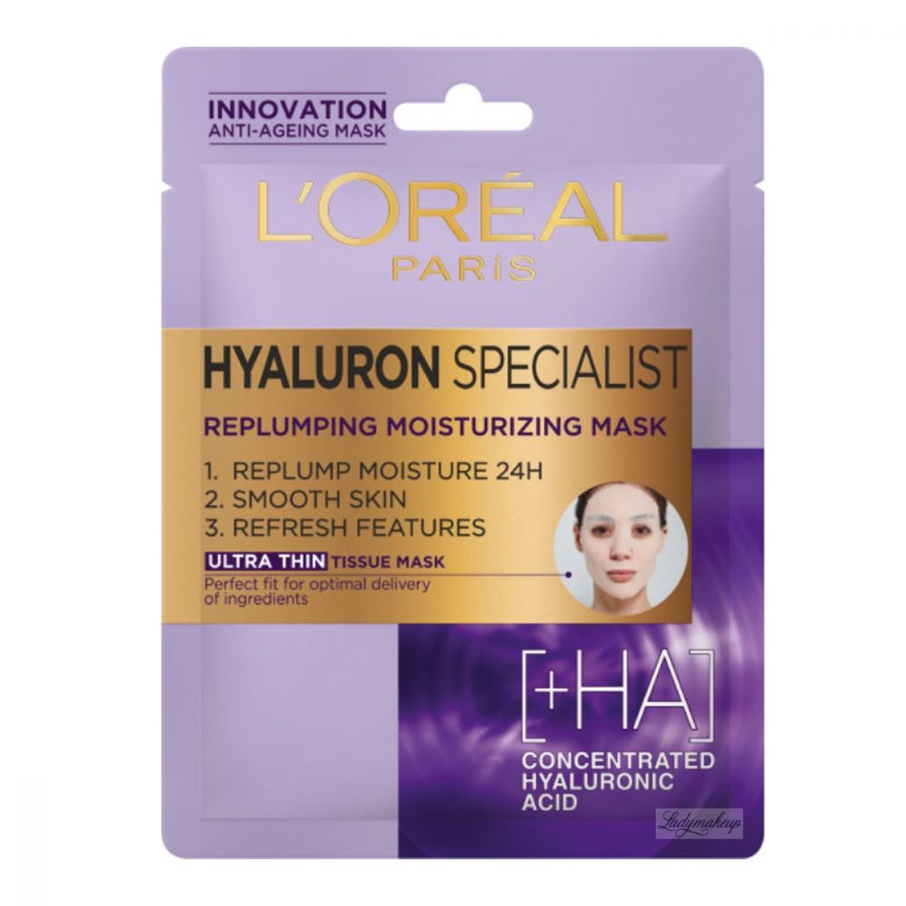 Glycolic Bright Instant Serum  L’Oréal   Face Mask 