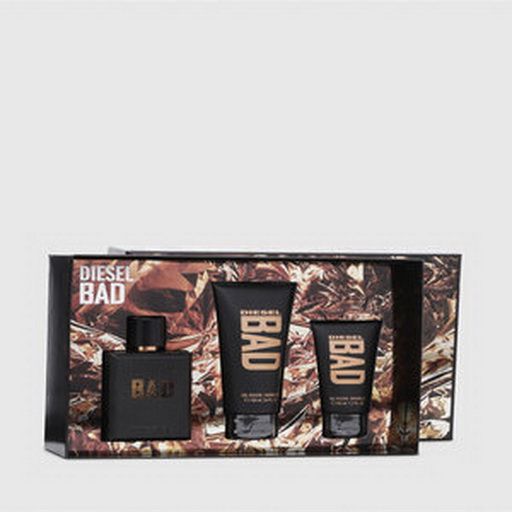 SET DIESEL BAD 75ml EDT + Showergel 100ml + Showergel 50ml Parfum 