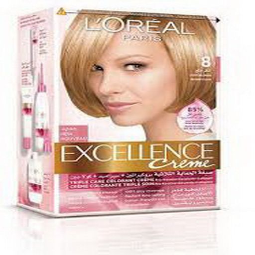 Loreal Excellence Light Blonde - 8 Cream 