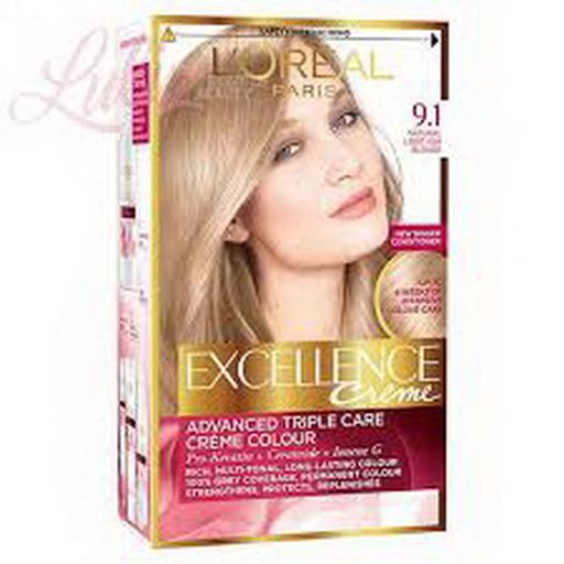Loreal Excellence Ash Blonde - 9.1 Cream 