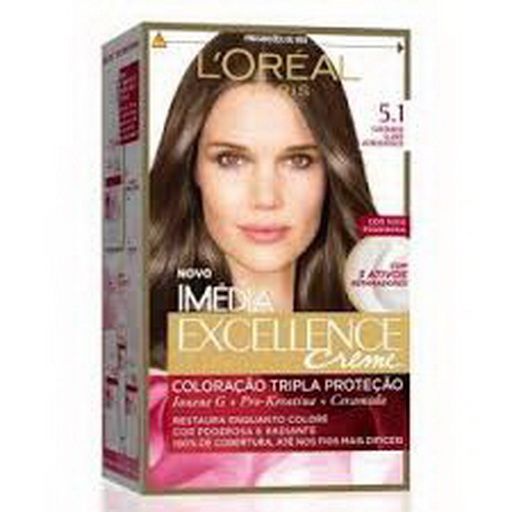 Loreal Excellence Ash Brown - 5.1 Cream 