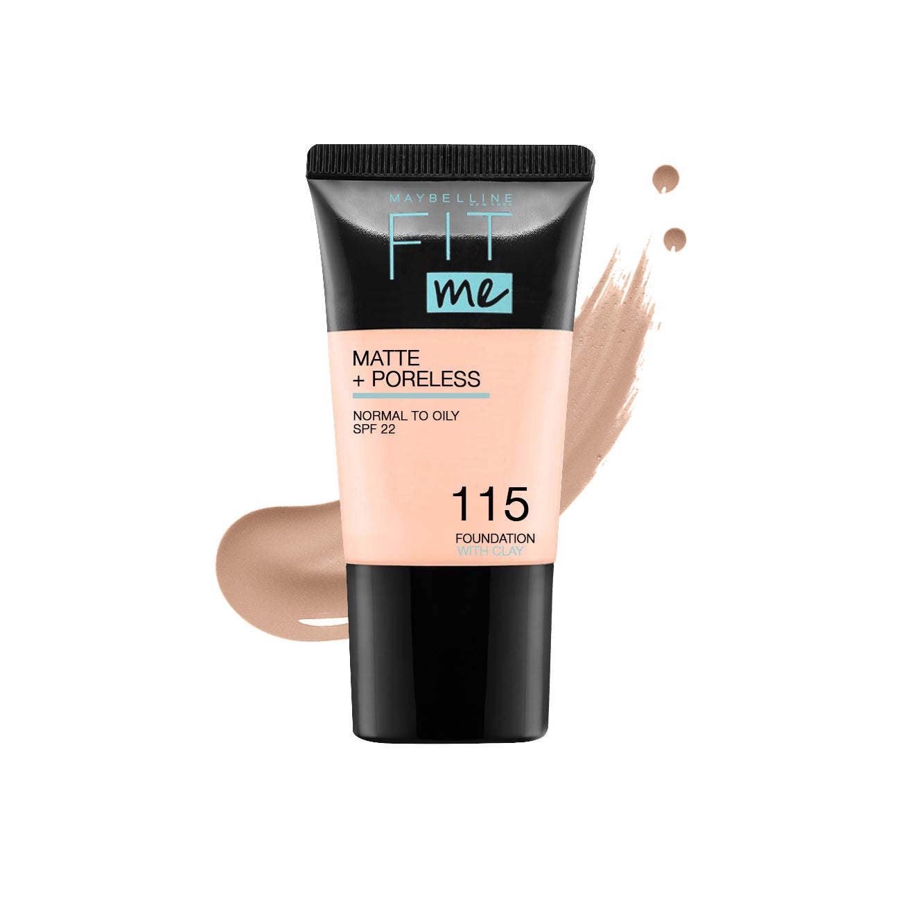 Fit Me Tube 115  Maybelline Foundation 
