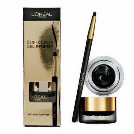Gel Eyeliner Intenza Black  Loreal Eye Liner 