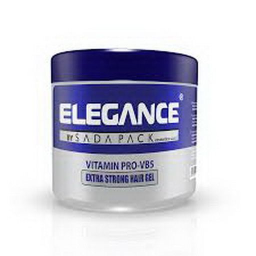 ELEGANCE 3Triple Act.VB5 Extr Strong Hair Gel500ml Hair Styling 