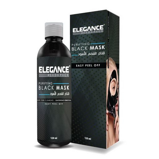 Elegance Black Mask 120ml Face - Makeup 