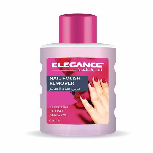 Nail Polish Remover Pink  Elegance Polish Remover 65 ml