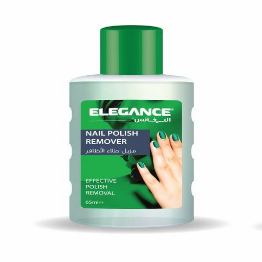 Nail Polish Remover Green  Elegance Polish Remover 65 ml
