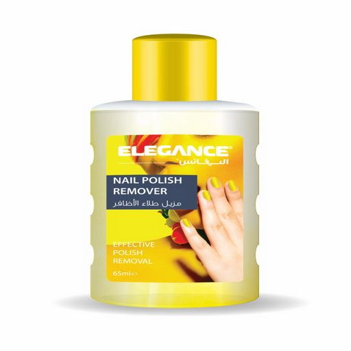 Nail Polish Remover Yellow  Elegance Polish Remover 65 ml