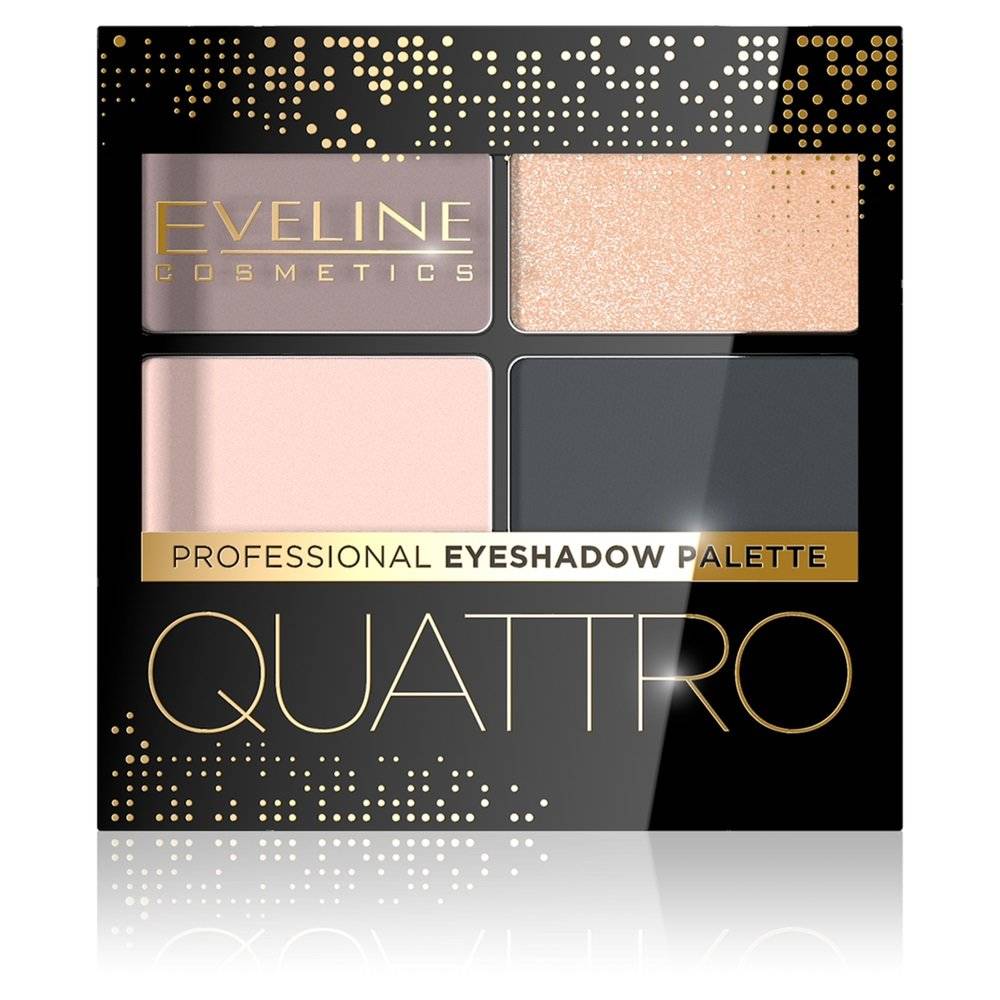 EVELINE quattro eyeshadow 02 Eyes - Makeup 
