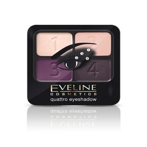 Eveline Quattro Eye Shadow No.07 Shadow 