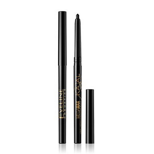 Eveline Kajal Eyeliner Pencil Megamax Black Khol 