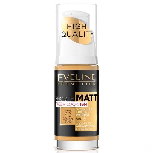EVELINE  SPF10 Smoth Matt 73 golden sand Face - Makeup 