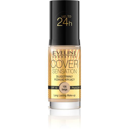 EVELINE  SPF10 Cover Sensation 106 beige Face - Makeup 