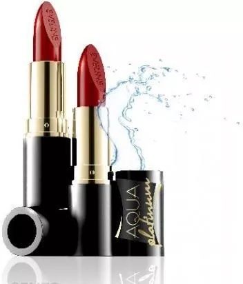 EVELINE AQUA platinum lipstick 488 Lips - Makeup 