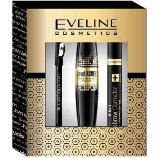 EVELINE mscara Revelas&Eyeliner &Eyebrow Corrector Eyes - Makeup 